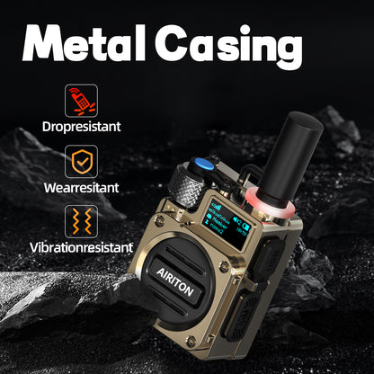 AIRITON RADIO AI-G6 4G LTE POC Handheld Two-Way Radio | Unlimited Range & Lifetime Free Walkie Talkie