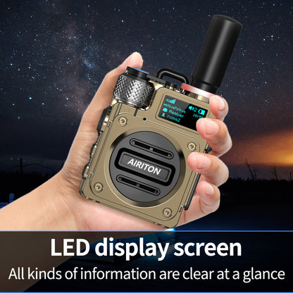 AIRITON RADIO AI-G6 4G LTE POC Handheld Two-Way Radio | Unlimited Range & Lifetime Free Walkie Talkie